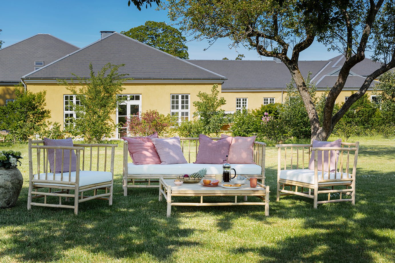 Bambus Lounge Chair - Northbynorth - Køb Bambusmøbler