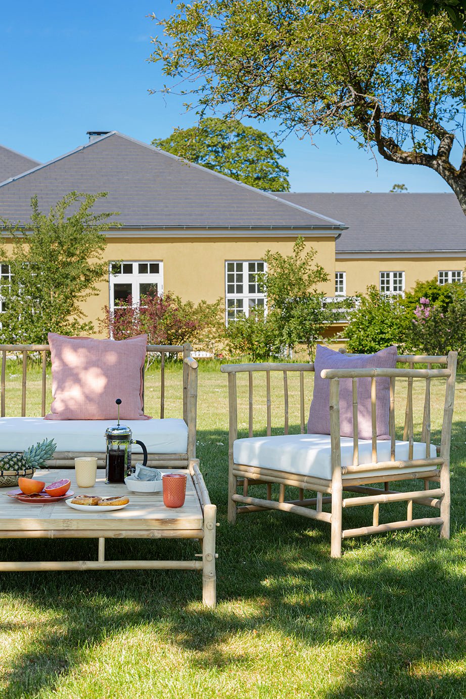 Bambus Lounge Chair - Northbynorth - Køb Bambusmøbler