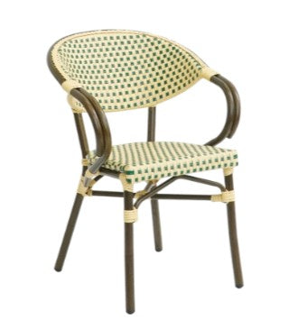 Paris – Caféstol m. armlæn – Flet