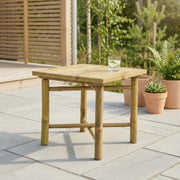 Bambus Skandinavisk Kaffebord 45 x 45cm