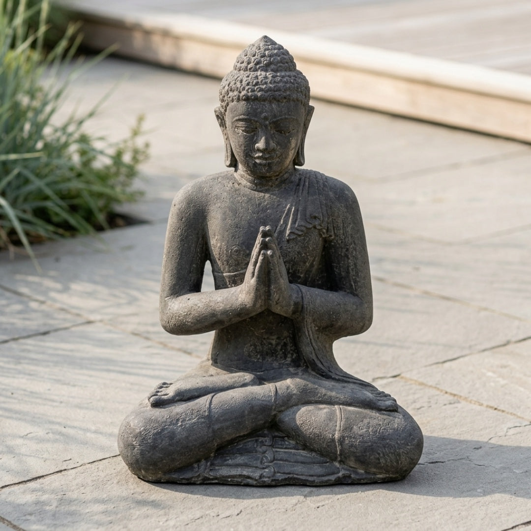 Buddha Meditation - Grey 60 cm