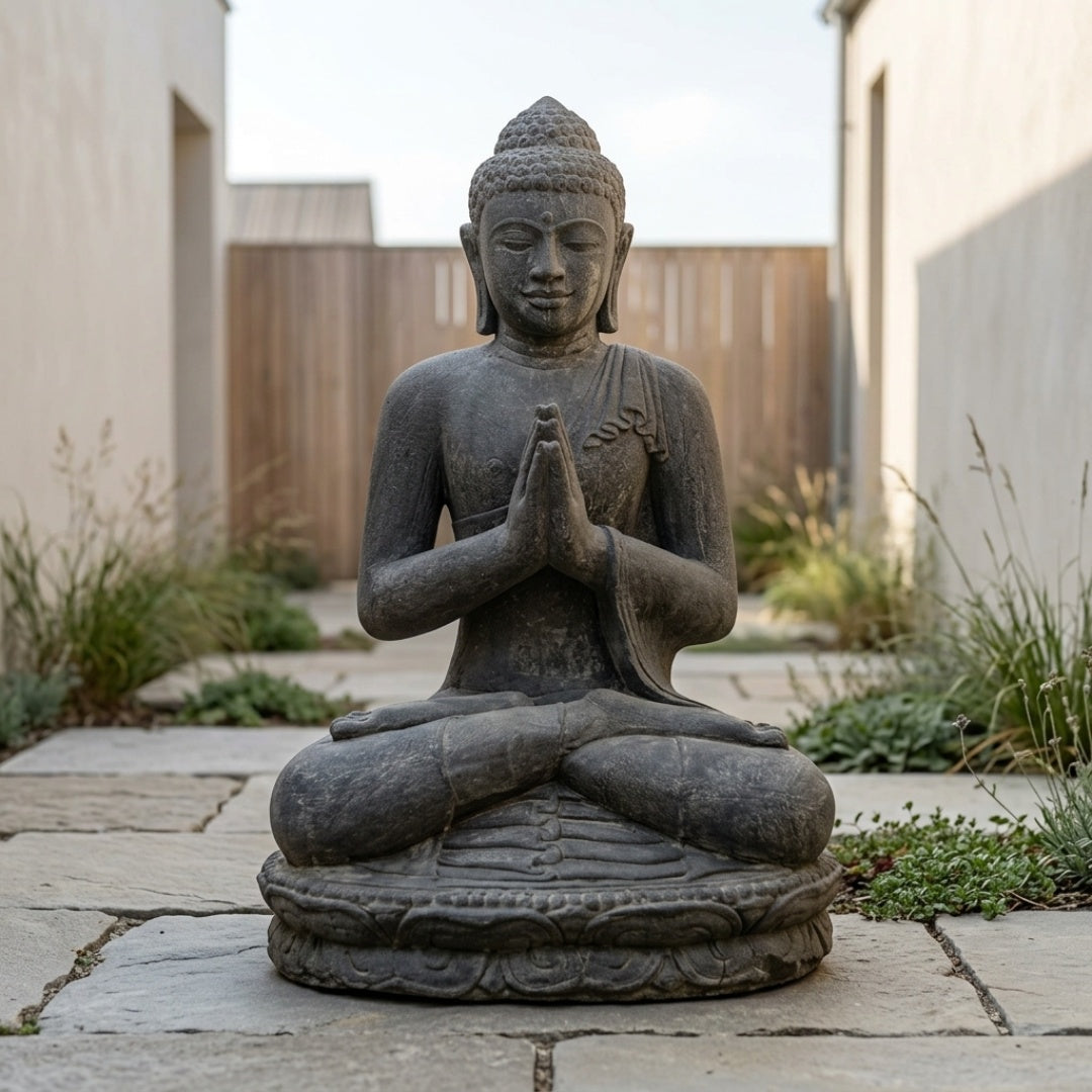 Buddha Meditation - Grey 60 cm