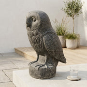 The Nocturne Owl. Monumental ugleskulptur 50cm