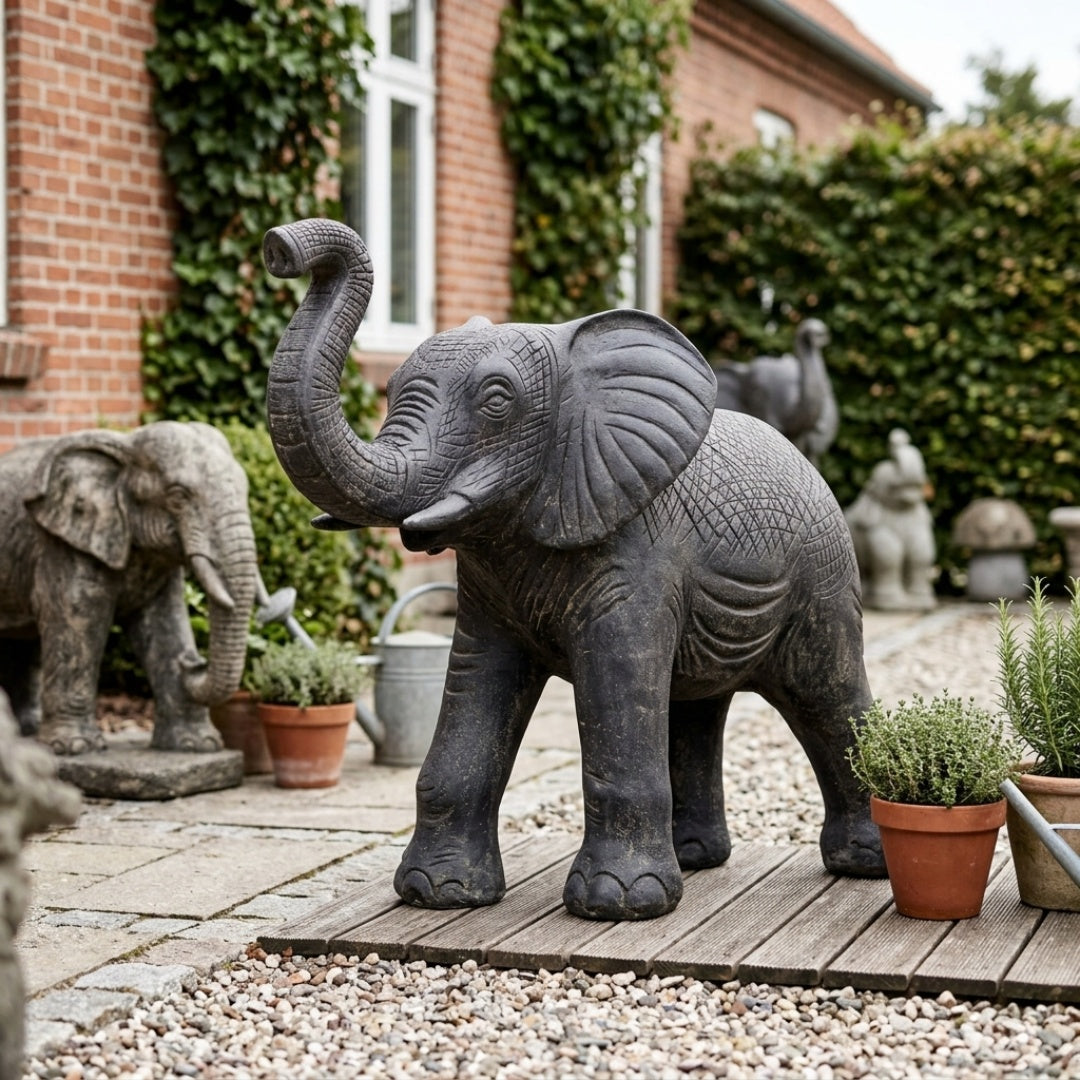 The Maharaja Elephant. Monumental elefantskulptur 100cm