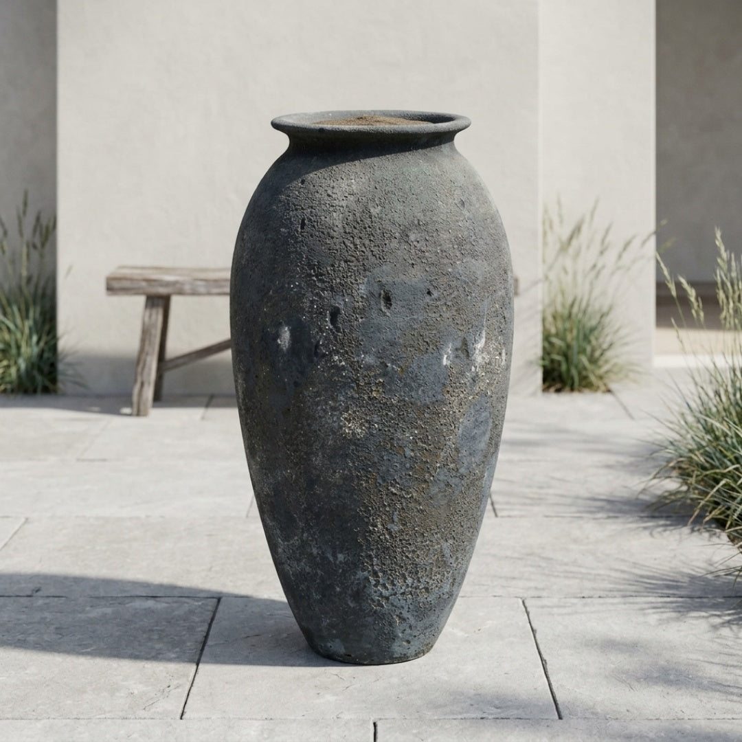 Roman Jar Atlantis Verdigris