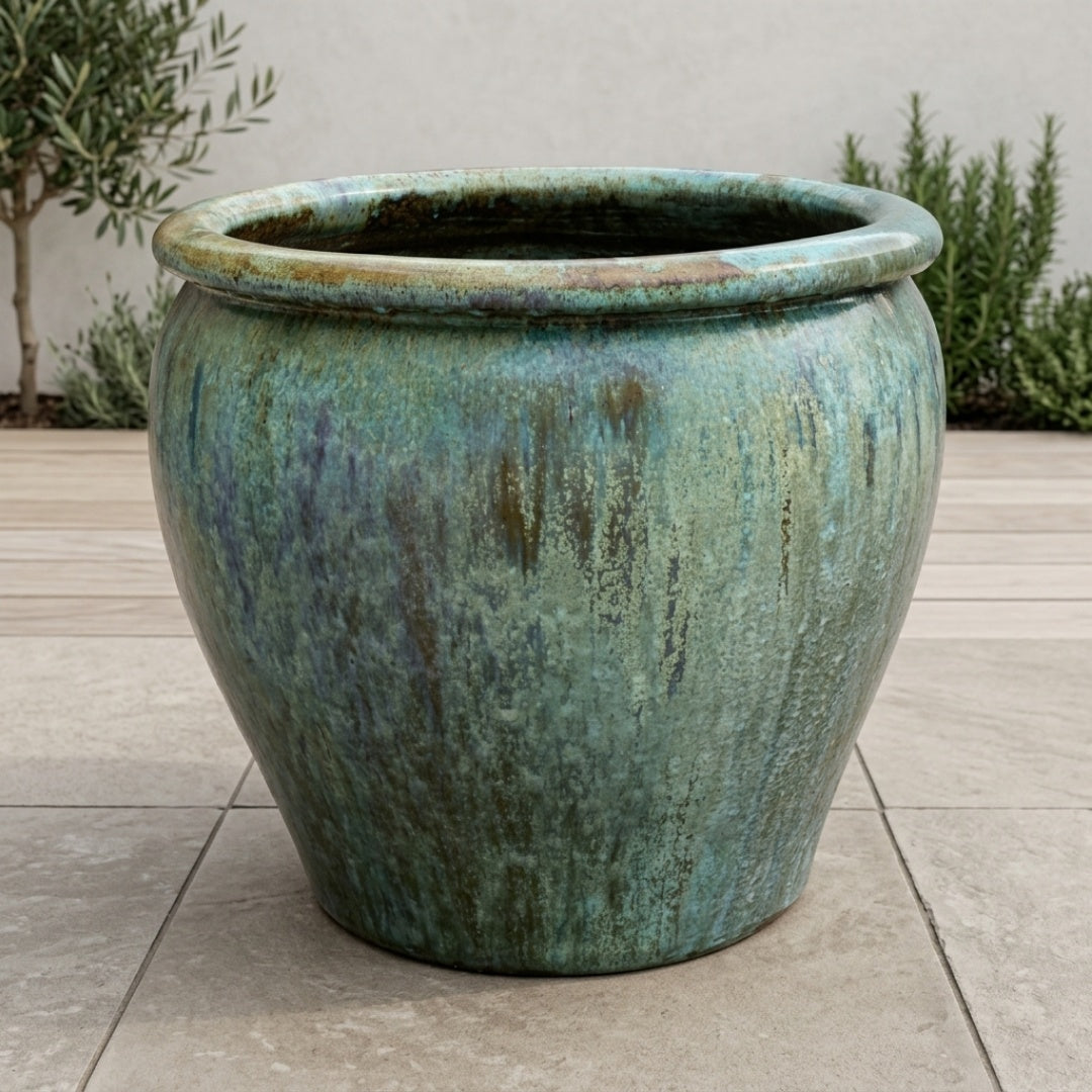 Tree Plant Pot Opal Green