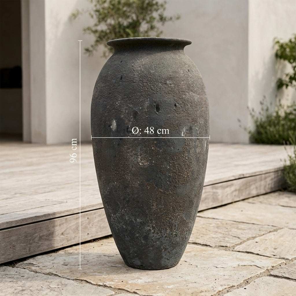 Roman Jar Atlantis Verdigris