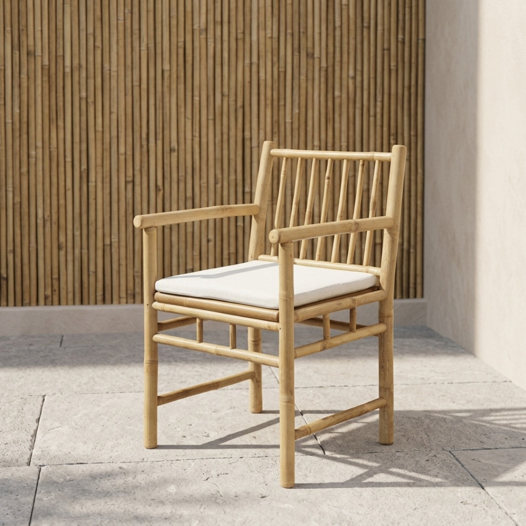 Bambus Spisebordsstol