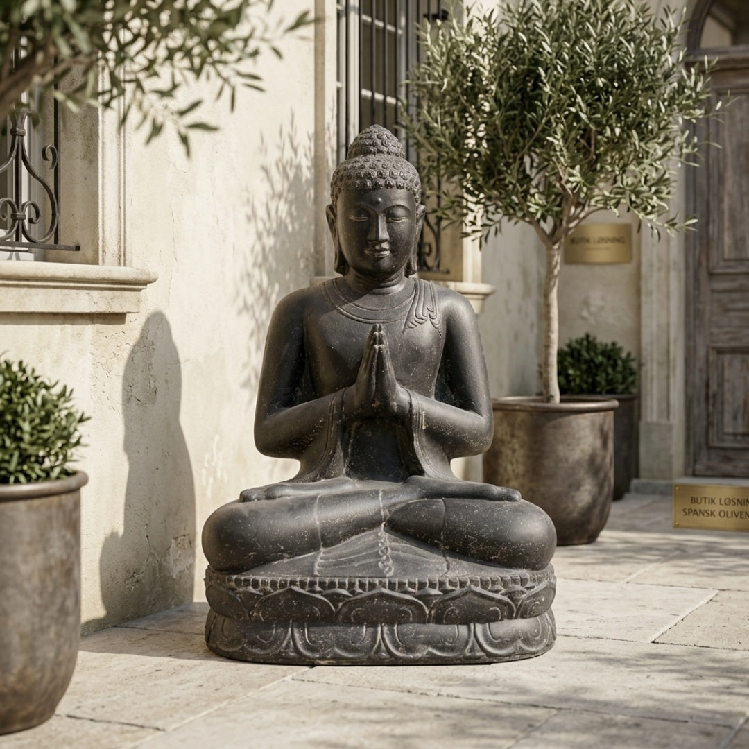 Buddha Meditation - Grey 60 cm