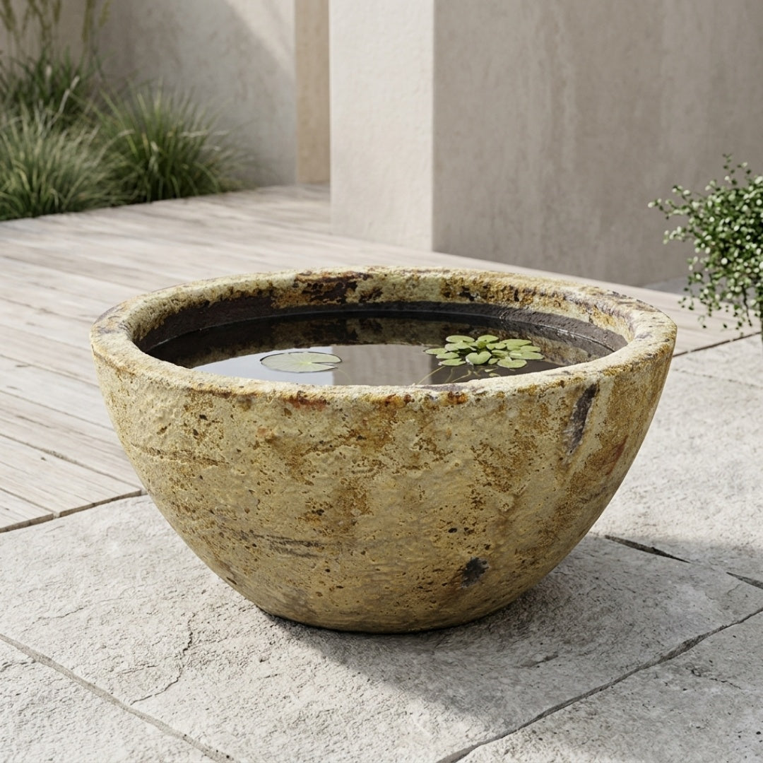 Spring Water Bowl Atlantis Fired