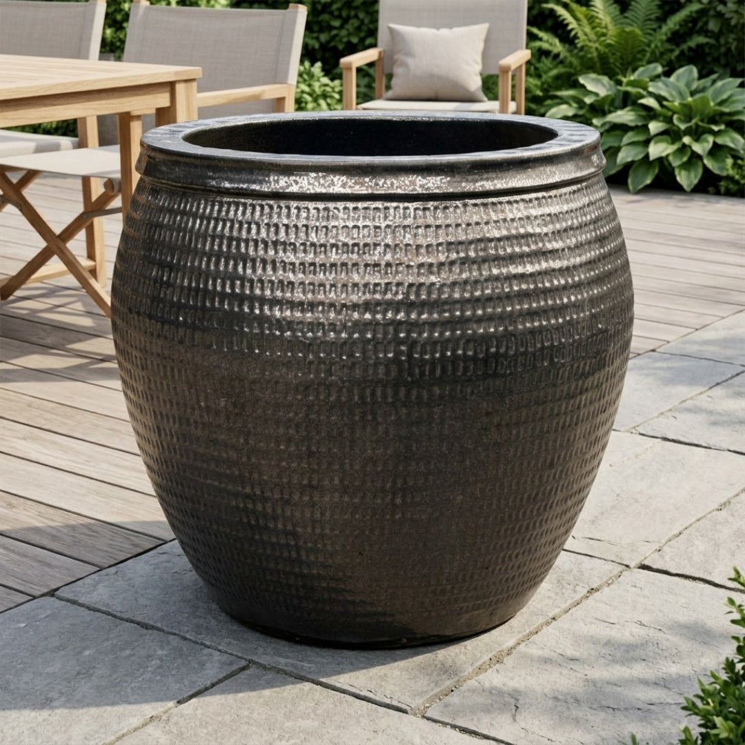 Collar Plant Pot Saphire