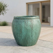 Collar Plant Pot Opal Green