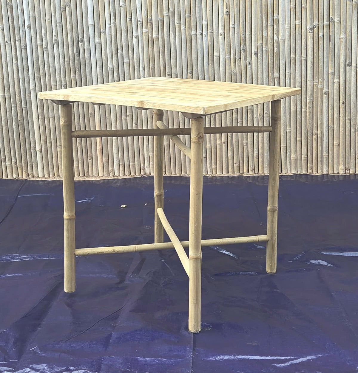 Bambus Skandinavisk Kaffebord 70x70