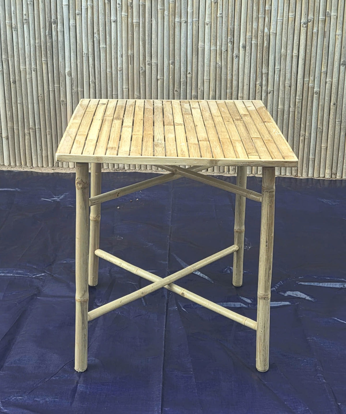 Bambus Skandinavisk Kaffebord 70x70