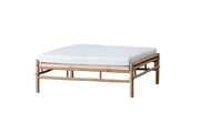Ottoman / Lounge bord 112x111x43 - Northbynorth - Køb Bambusmøbler