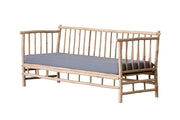Cover til bambus sofa 3 personers - LIGHT GREY - Northbynorth - Køb Bambusmøbler