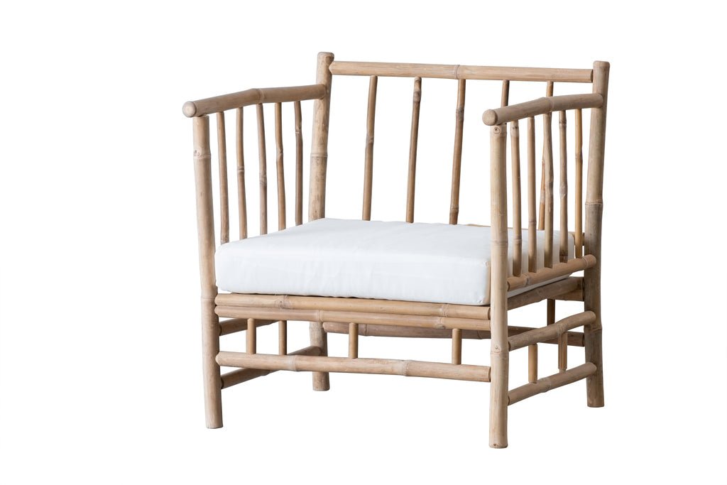 Cover til Bambus lounge chair - WHITE